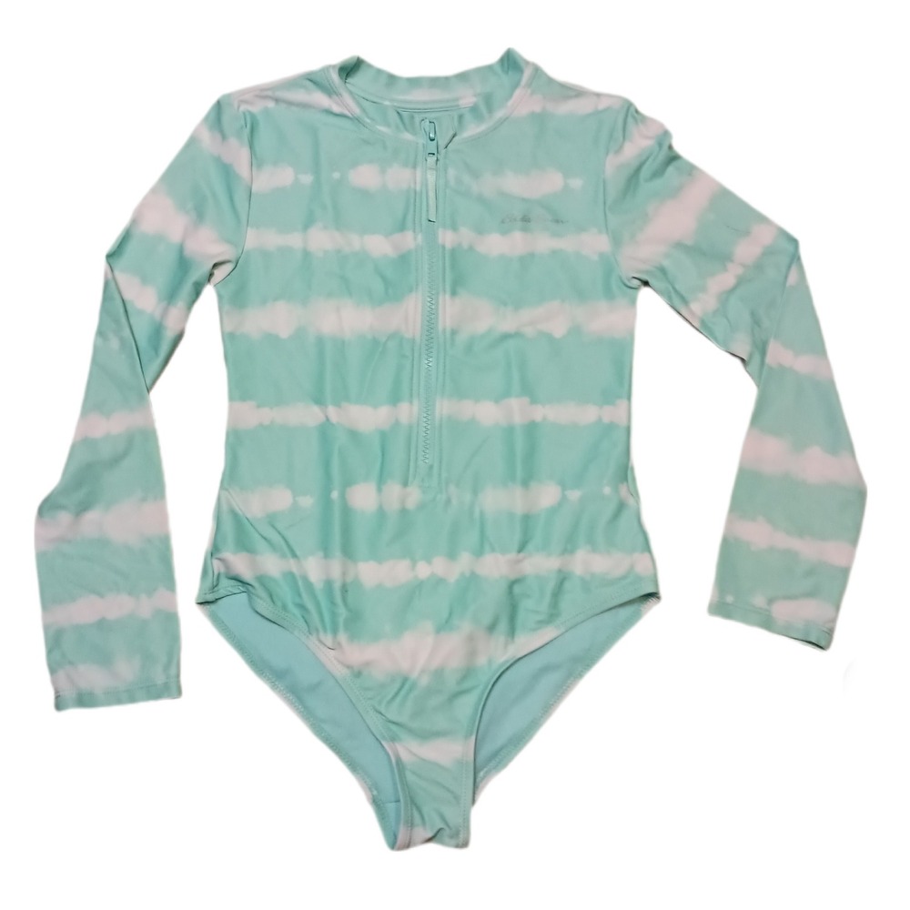 Eddie Bauer Girls Clouds Ls One Piece Swimsuit SKUK092